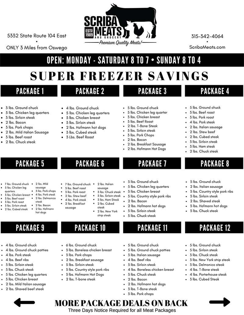 Super Savings Flyer